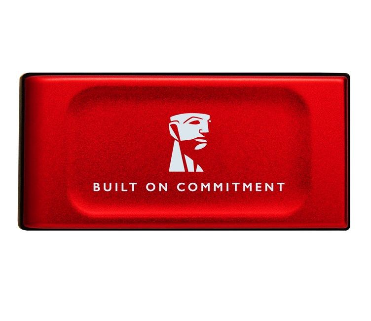 Kingston 1TB SXS1000R/1000GA BOC Usb 3.2 Gen 2 Red