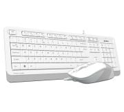 A4-Tech Kablolu Set Beyaz (F1010-B)