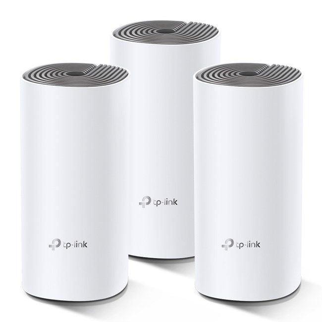 Tp-Link DECO-E4-3P 1200Mbps Mesh 3'li Paket Route