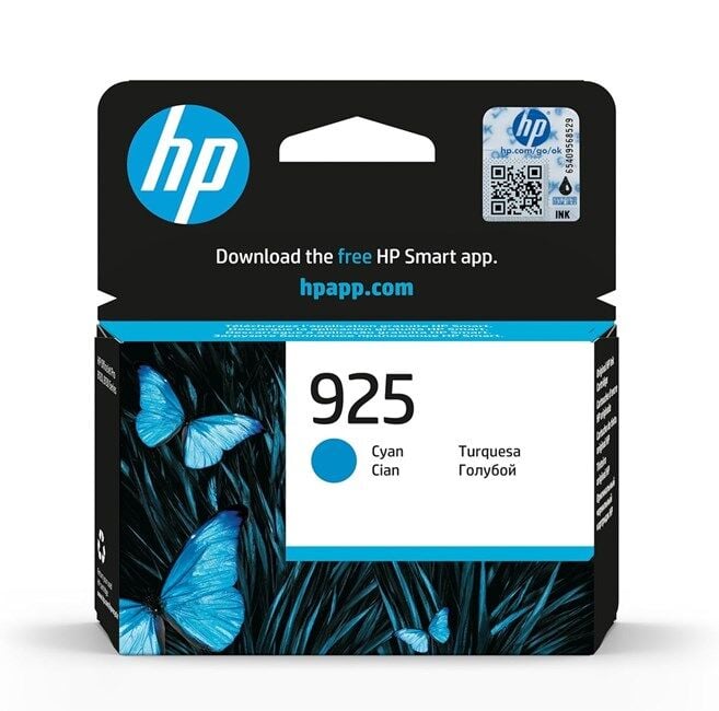 HP 4K0V6PE Mavi Mürekkep Kartuş (925)