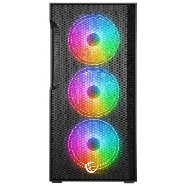 Everest Rampage Cruiser V1 Mesh TG RGB Fan E-Atx