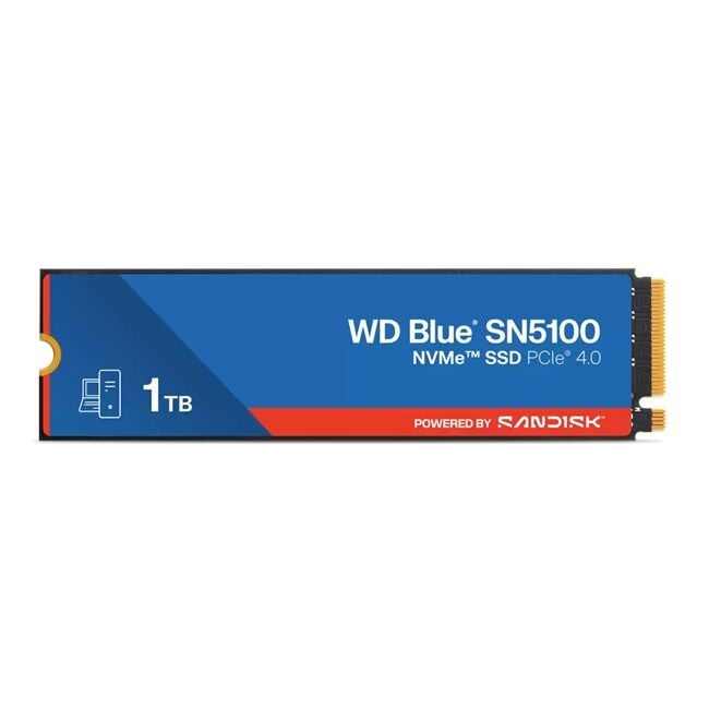 WD Blue SN5100 1TB M.2 NVMe SSD (7100/6700)