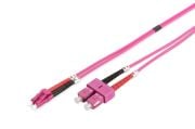 Digitus Fiber Optik Multimode Pembe (1m)