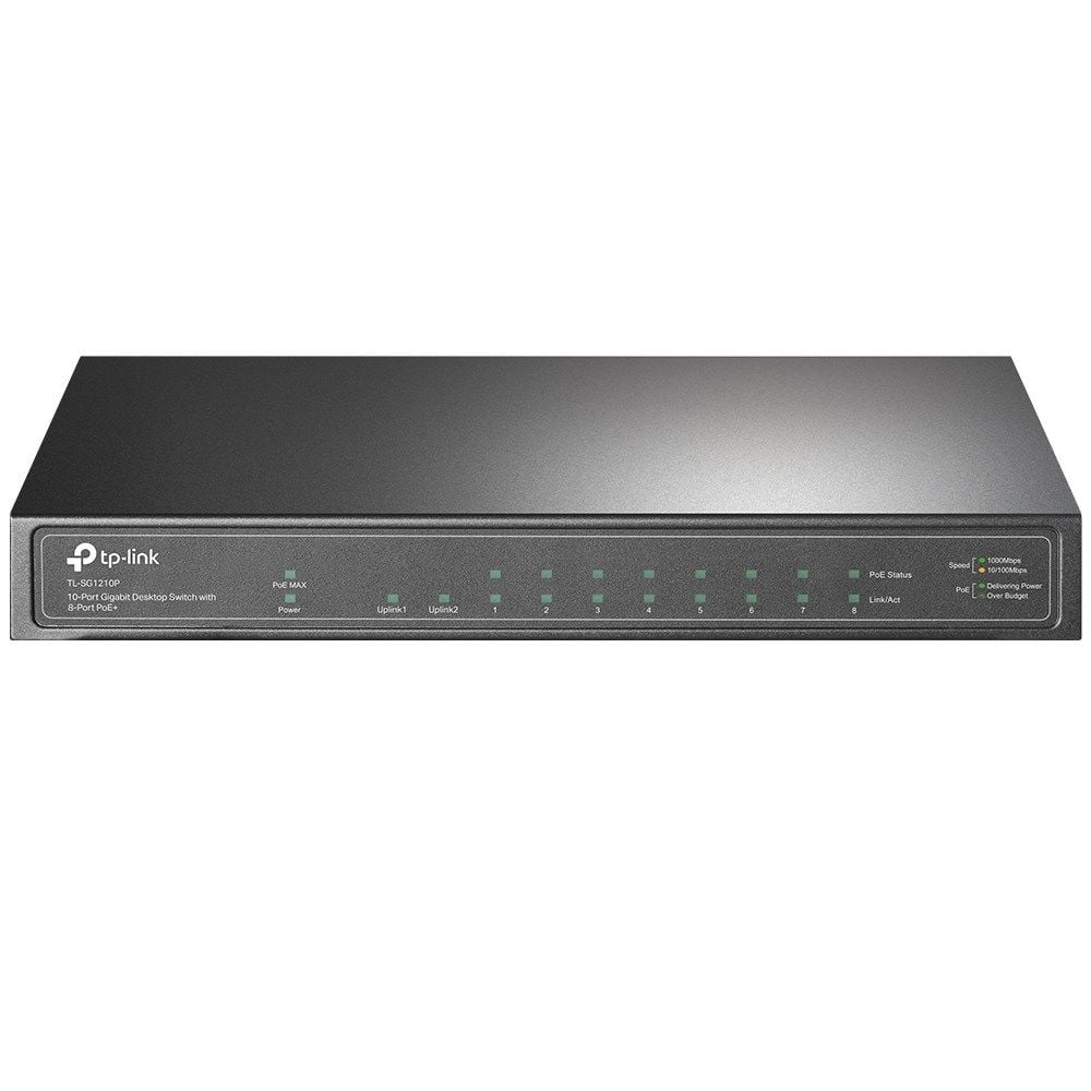 Tp-Link TL-SG1210P 10 Port 10/100/1000+1SFP Swtch*
