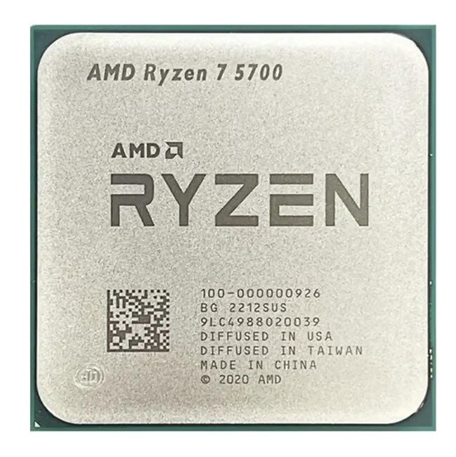 Amd Ryzen 7 5700 AM4Pin 65W Fansız (Tray)