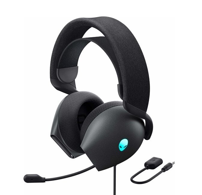 Dell Alienware AW520H Kablolu Gaming Kulak. Siyah