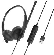 Dell WH125 Stereo Kablolu Kulaklık Siyah