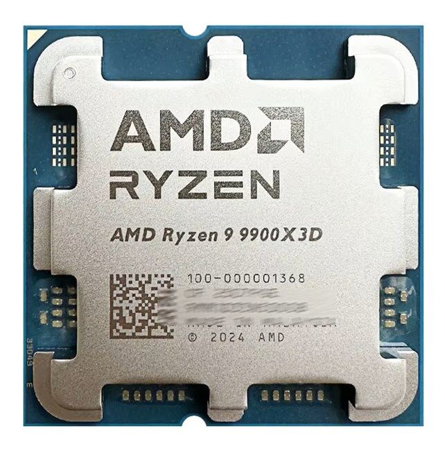 Amd Ryzen 9 9900X3D AM5Pin 120W Fansız (Tray)