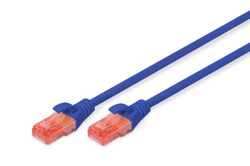 Digitus DK-1617-005/B Cat 6 U/UTP 0.5m Mavi