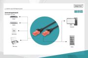 Digitus DK-1617-050/BL Cat 6 U/UTP 5m Siyah