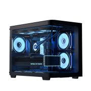 Aerocool P300C Mirror A-RGB mATX Siyah (Psu yok)