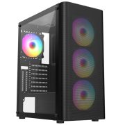 Frisby 550W (FC-9385G) 4X RGB Mesh Midi Tower