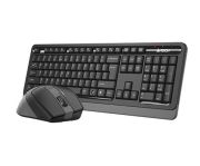 A4-Tech Kablosuz Set Gri (FG1035)