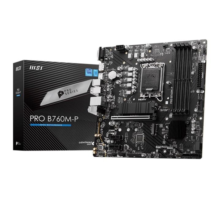 MSI Pro B760M-P D5 1700P Vga Hdmi Dp