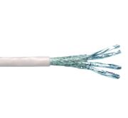 HCS Cat6A Gri S/FTP Makara Kablo LSOH (500m)